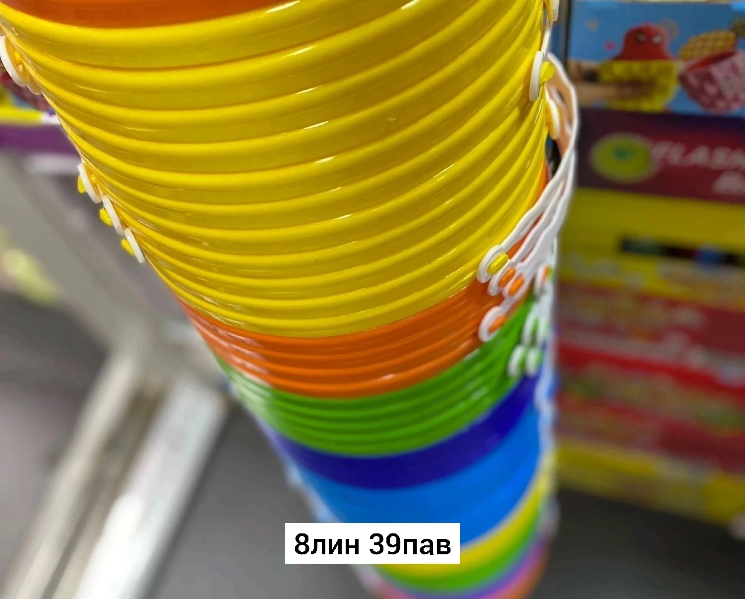 Игрушка, пластик Ведро большое Диаметр 17,5см Высота 16см Цена штучно: 100руб Цена оптом: