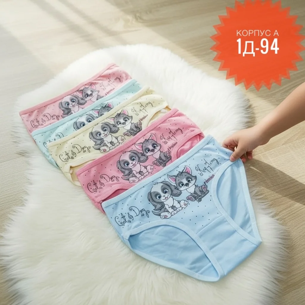 РАСПРОДАЖА . Трусы Девочки Как Фото . ЦЕНА За Упаковка 350 Рублей 10шт Размер
