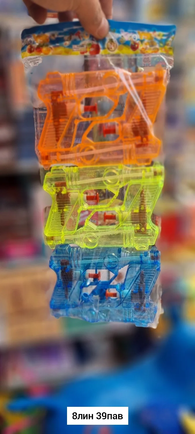Игрушка, пластик Распродажа ... Водний пистолет Размер упаковка 27 12см Место 8-39 Цена шт