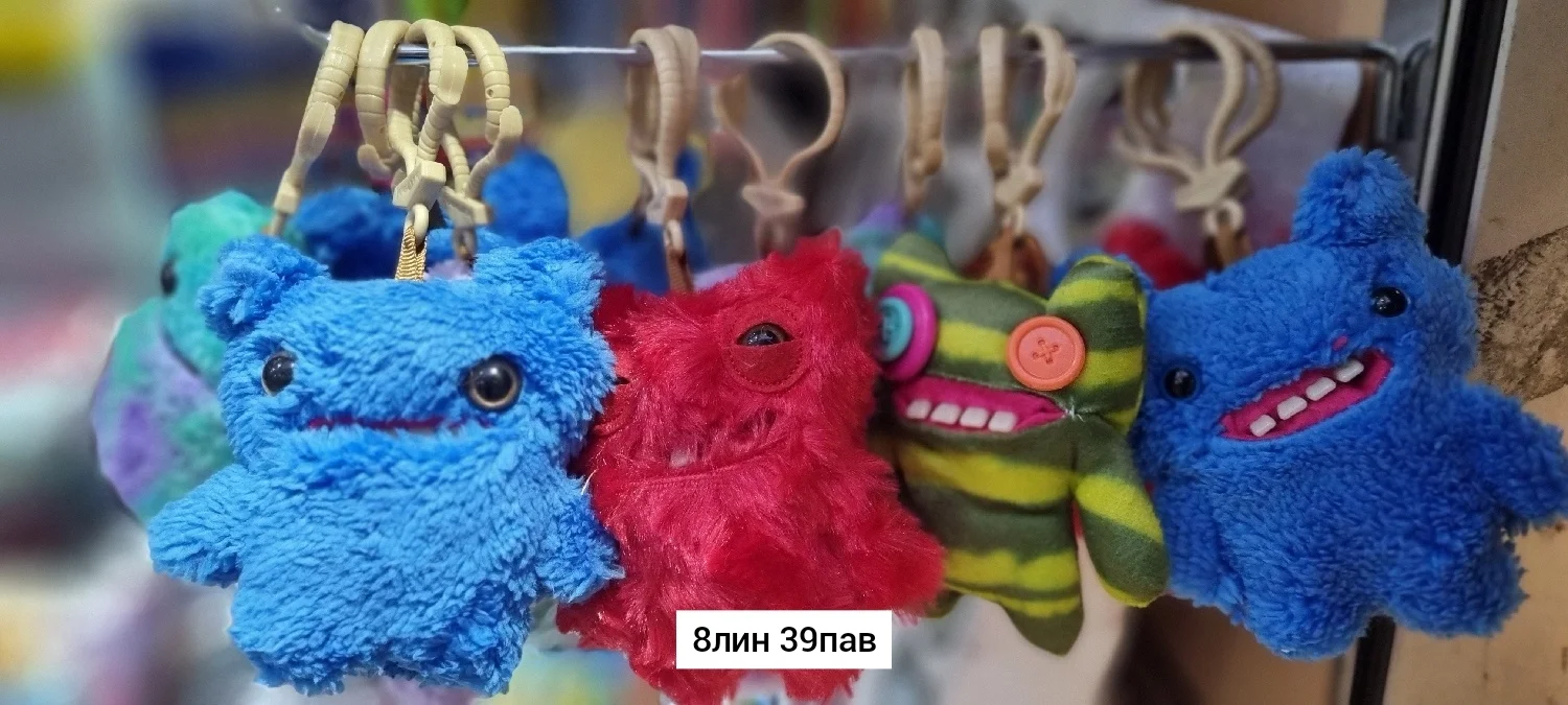 Игрушка, плюш Плюшевый брелок Fuggler 10см Место 8-39 Цена штучно: 100руб Цена оптом: 100р