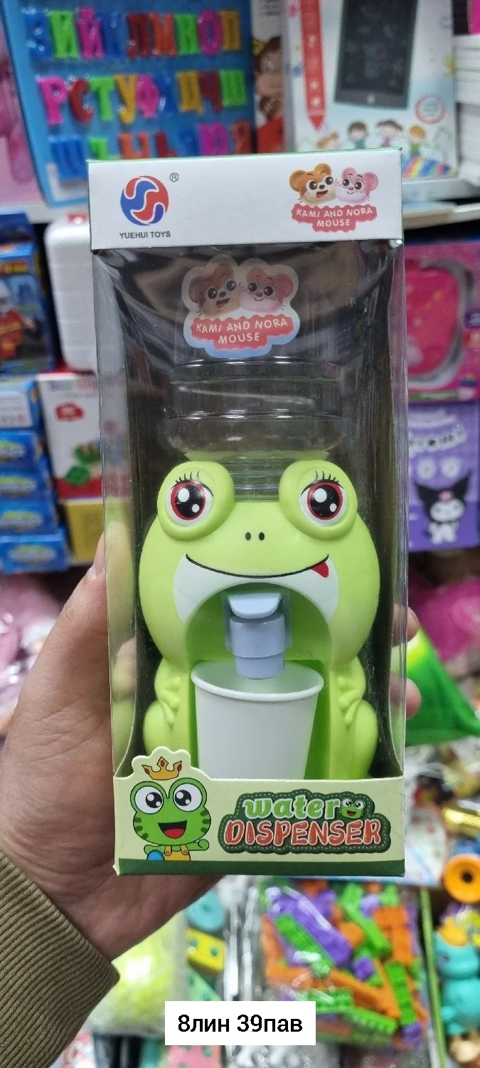 Игрушка, пластик Снова в наличии Детский кулер Размер 19 9 7см Место 8-39 Цена