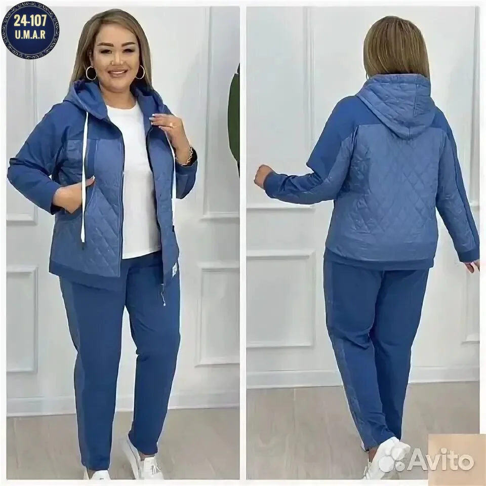 ПОЛУЧИЛИ НОВИНКА ШИКАРНАЯ ДВОЙКА ТЕПЛЫЙ КОСТЮМ ТКАНЬ: ФЛИС+СИНТЕПОН РАЗМЕРЫ: 50- 52 54- 56