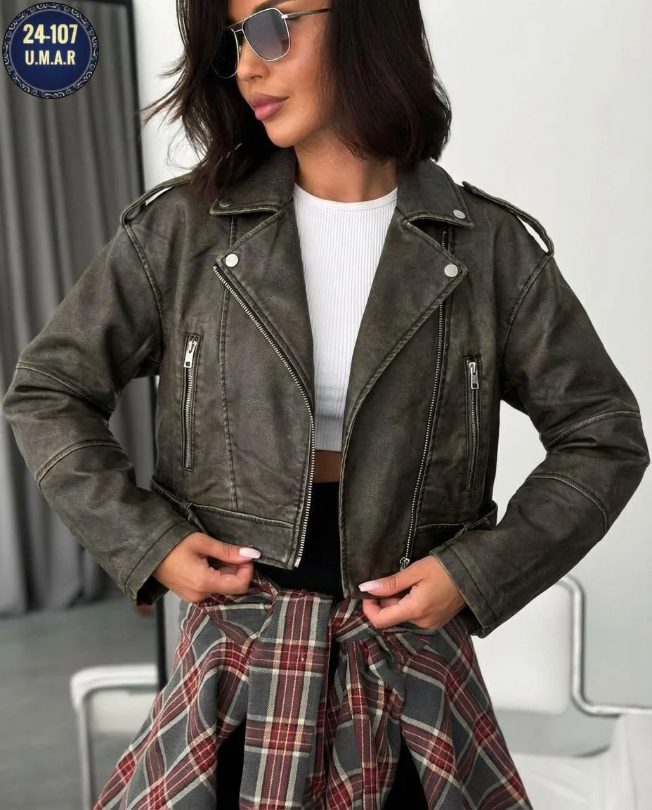 Хит продажа Женская эко кожа Куртка Размеры 42-44-46-48-50-52 длина куртка 52-54 см Цена 5