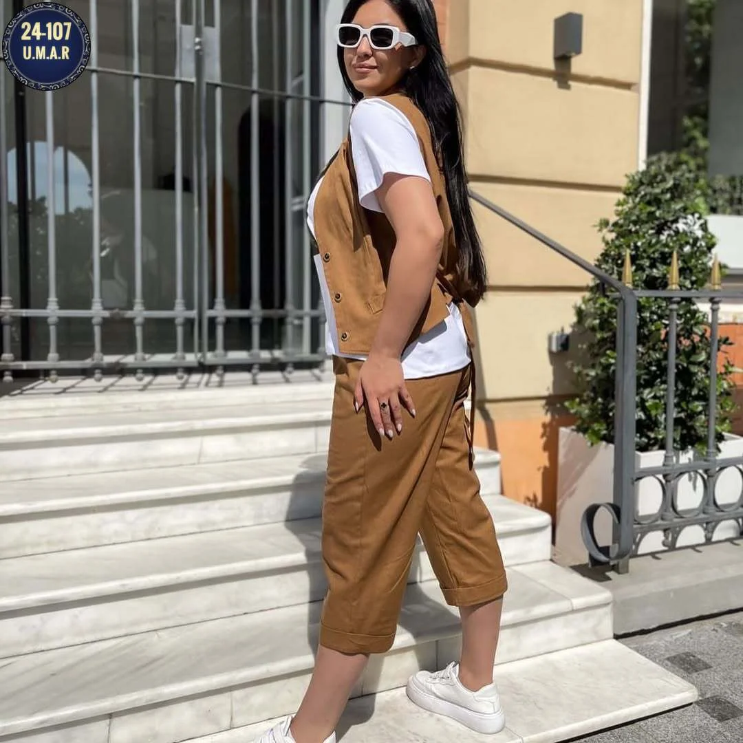 РАСПРОДАЖА, Без выбора цвета Модный тройка в двух цветах Ткань: Лайт футболка Бенгалин, чт