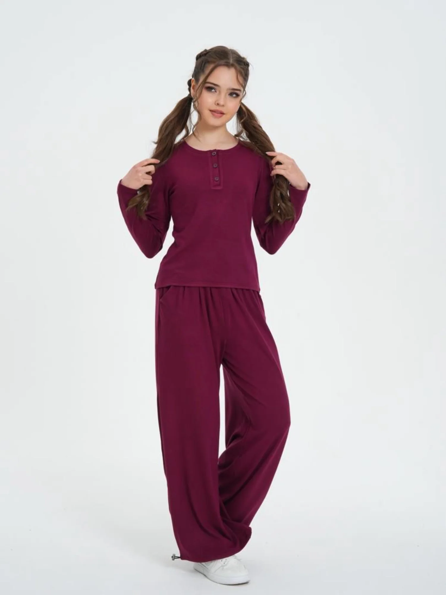 Цена штучно: 1150руб Цена оптом: 1050руб упак. 5шт=5250руб Костюм двойка, рибана Размеры 1