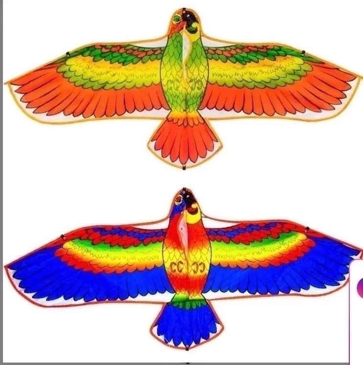 Воздушный змей 120 см Попугай . Цена 120 . Цена от 5 шт по