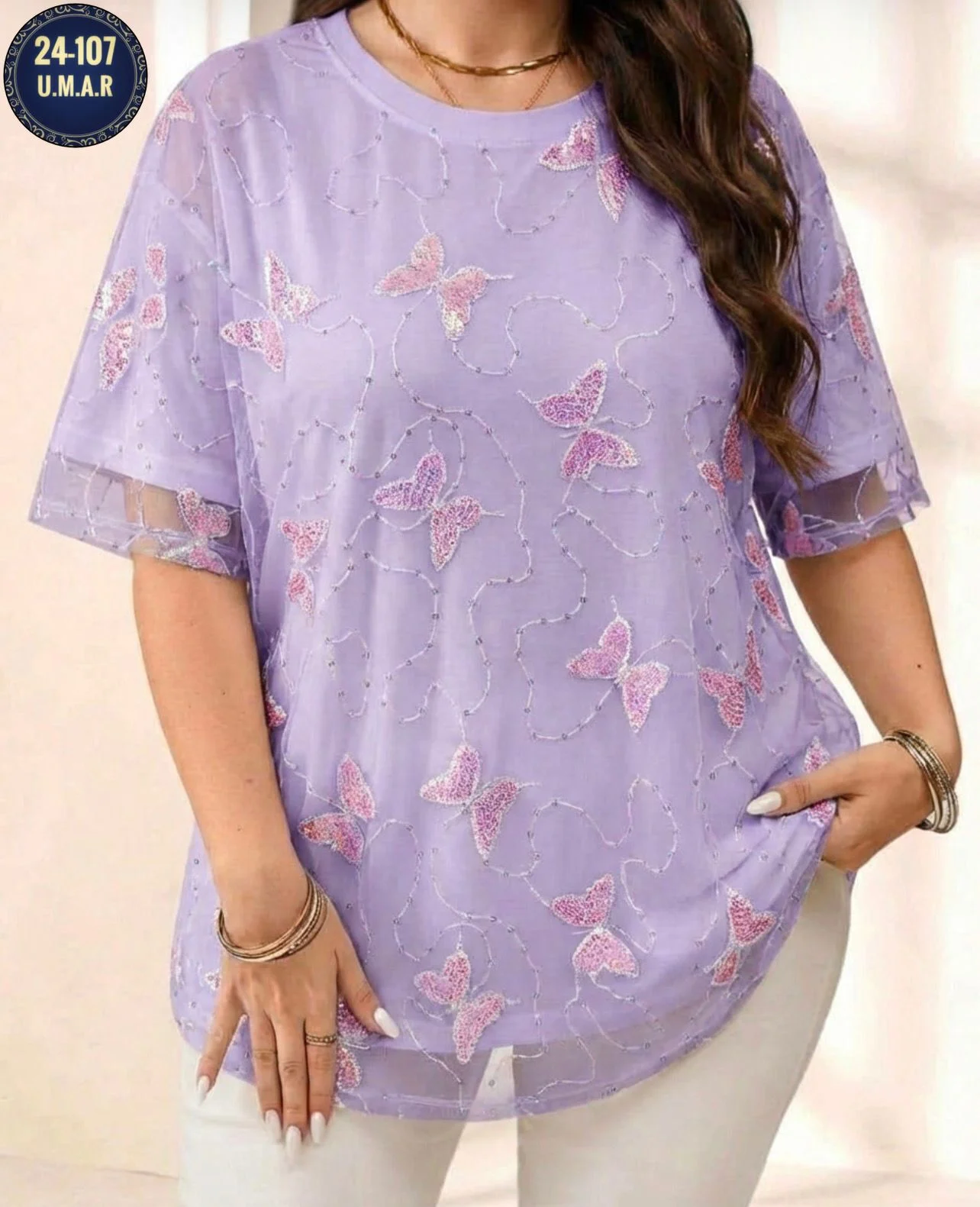 Получили новый Стильная футболка с стразами Фабричный Китай Это реально фото. Длина 70см д