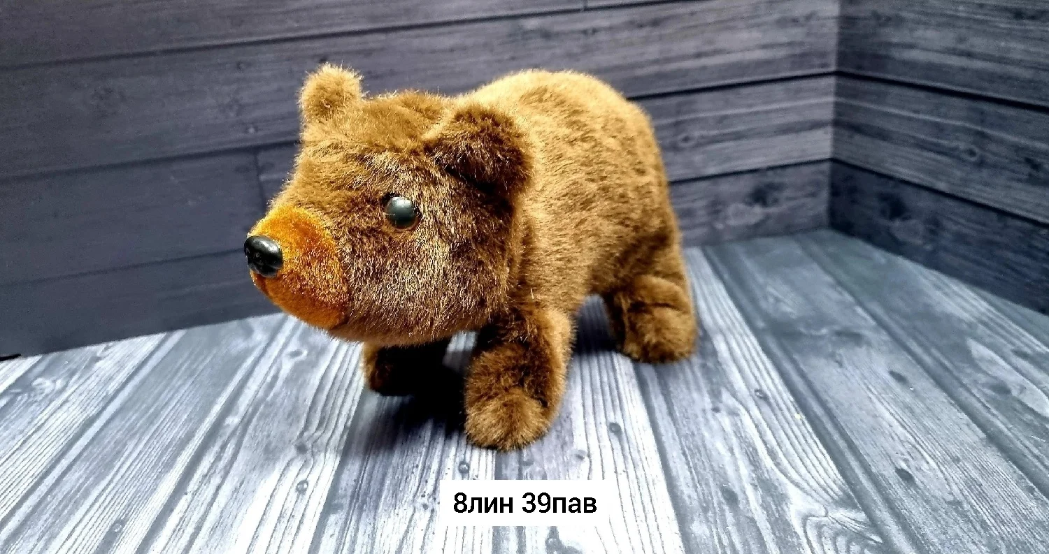 Игрушка, пластик Интерактивная игрушка медведь Размер 20 13 8см Место 8-39 Цена штучно: 25