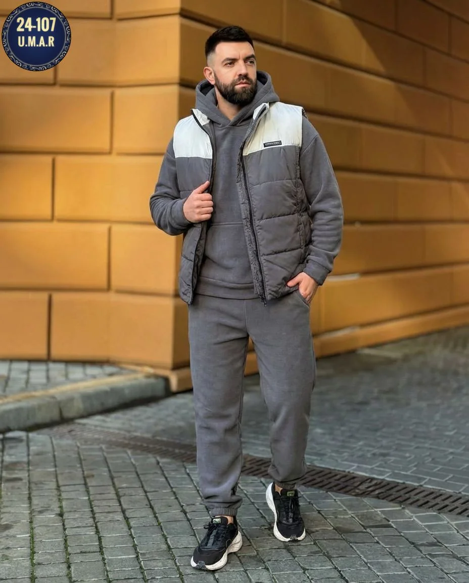 Супер распррдажа Тройка мужская Размеры: 50- 52 54- 56 58- 60 Ткань: Флис жилетка