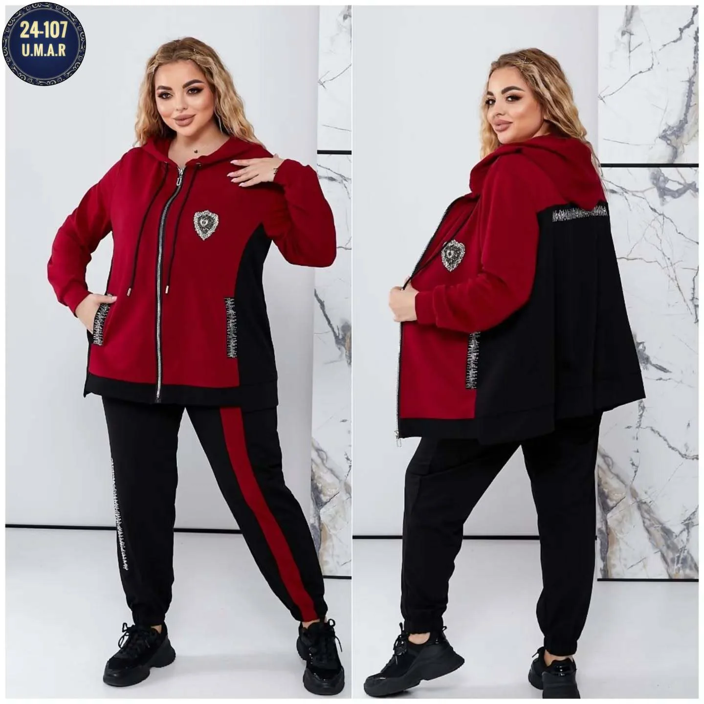 Распродажа Костюм двойка женский Ткань трикотаж Размеры 54-56 58-60 Цвета без выбора Цена