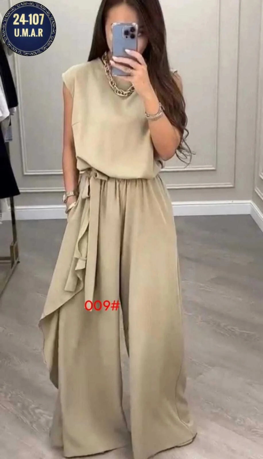 Новинка Шикарный и нарядный комплект-двойка для незабываемых образов Ткань сингапур жатка