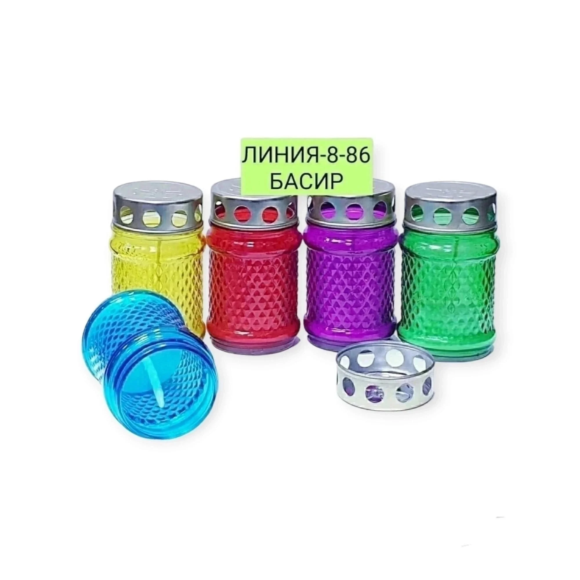 Пасхальный ЛАМПАДКИ 10,5СМ КРАСНОЕ СТЕКЛО 89р