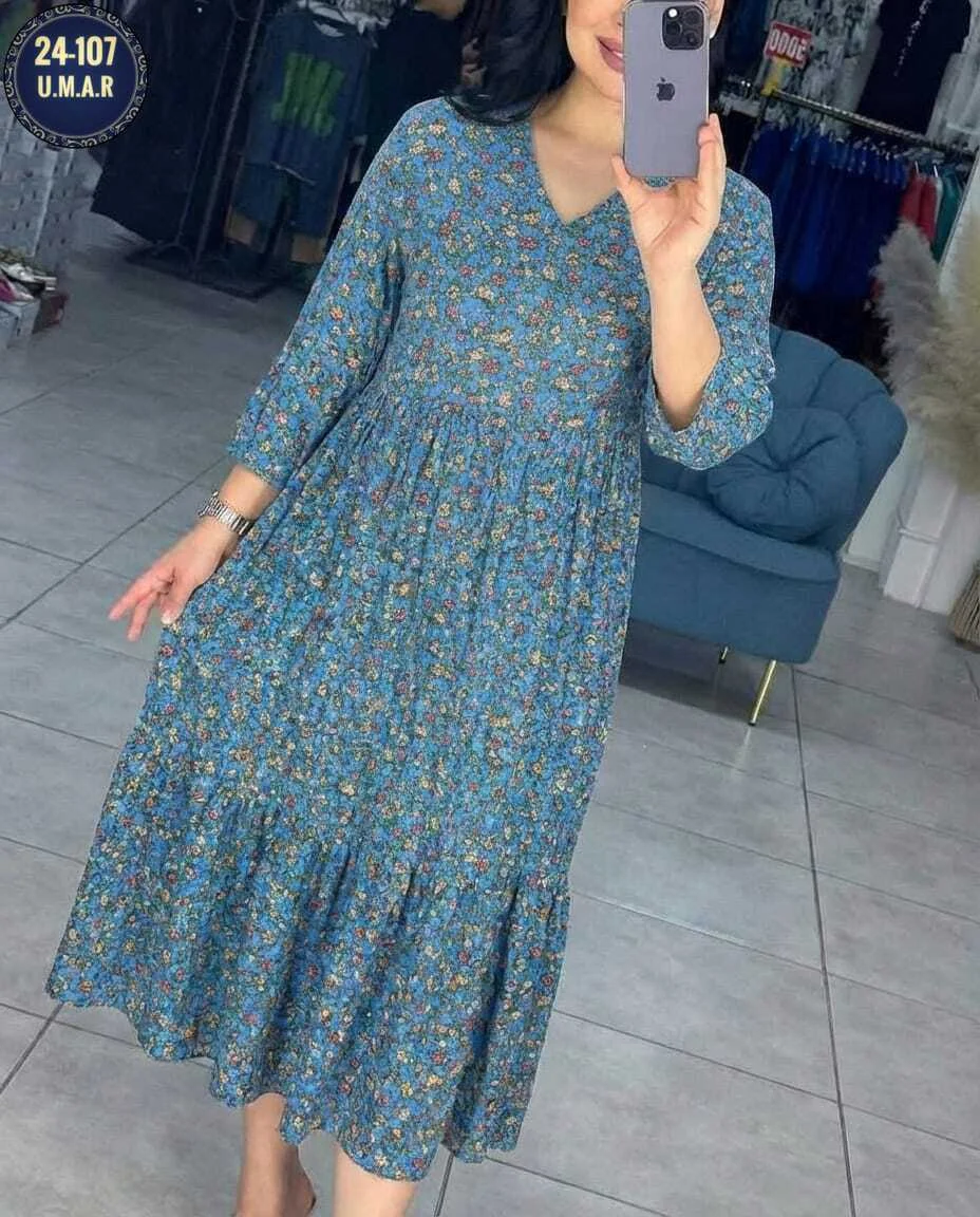 Распродажа платья Ткань: Штапель Размеры: 48-50 52-54 Цена 900 В размер идут