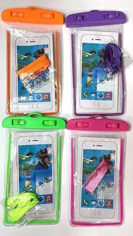 Цена 100 . Цена 5 80=400 Водонепроницаемый чехол для телефона, сумка для дайвинга, плавани