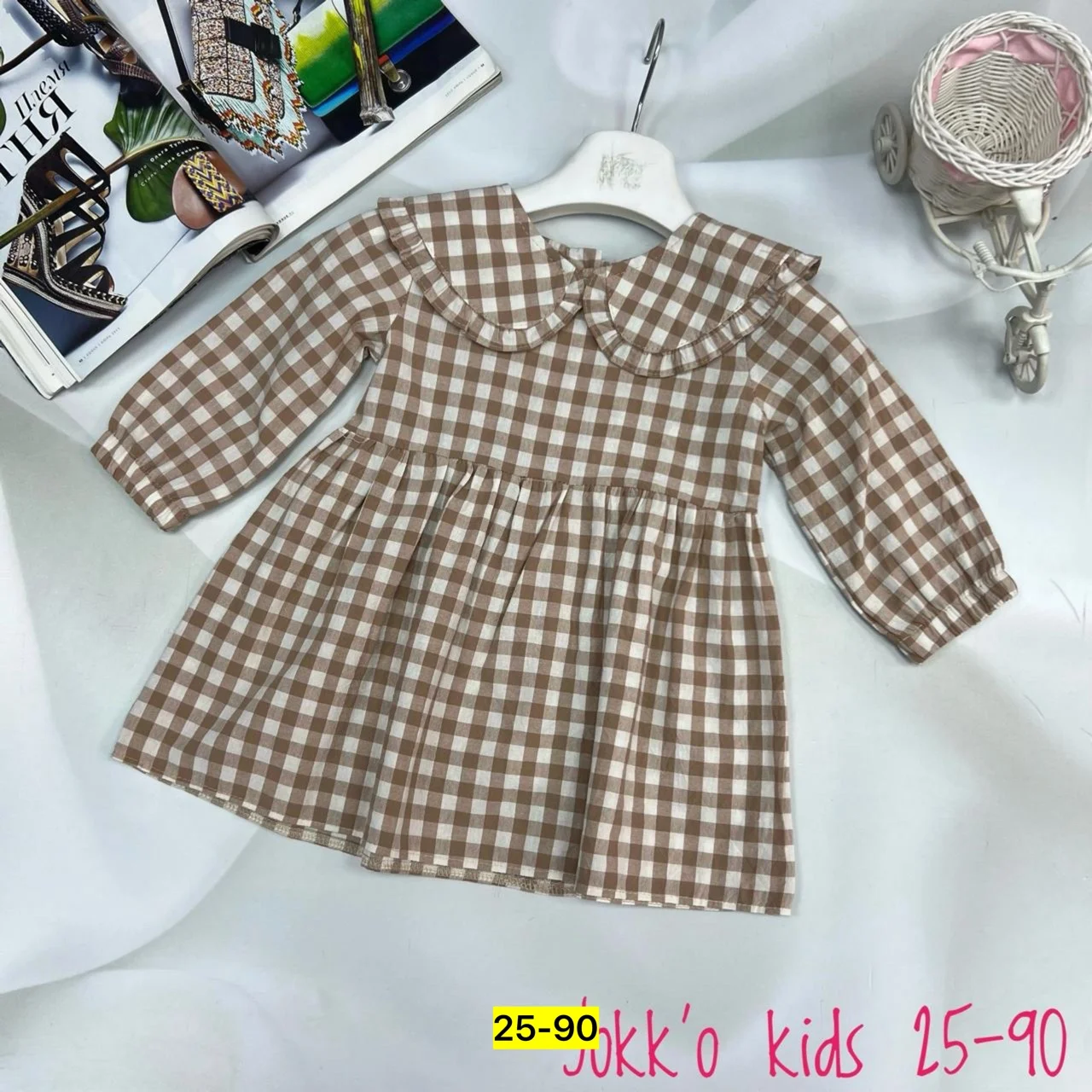 Цена штучно: 550руб Цена оптом: 500руб упак. 5шт=2500руб Платье, хлопок Размеры 92-98-104-