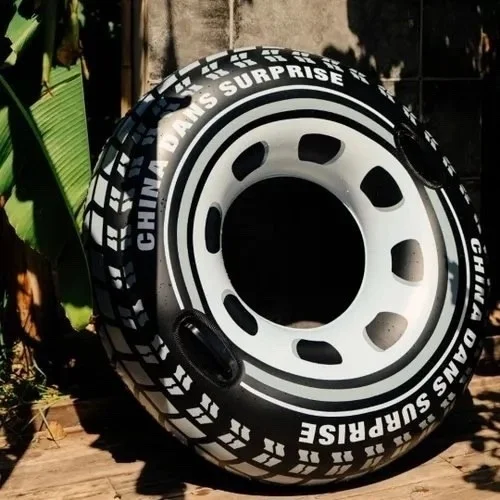 Распродажа Цена 200 В наличии Детский надувной круг Шина с ручкой выполнен в яркой