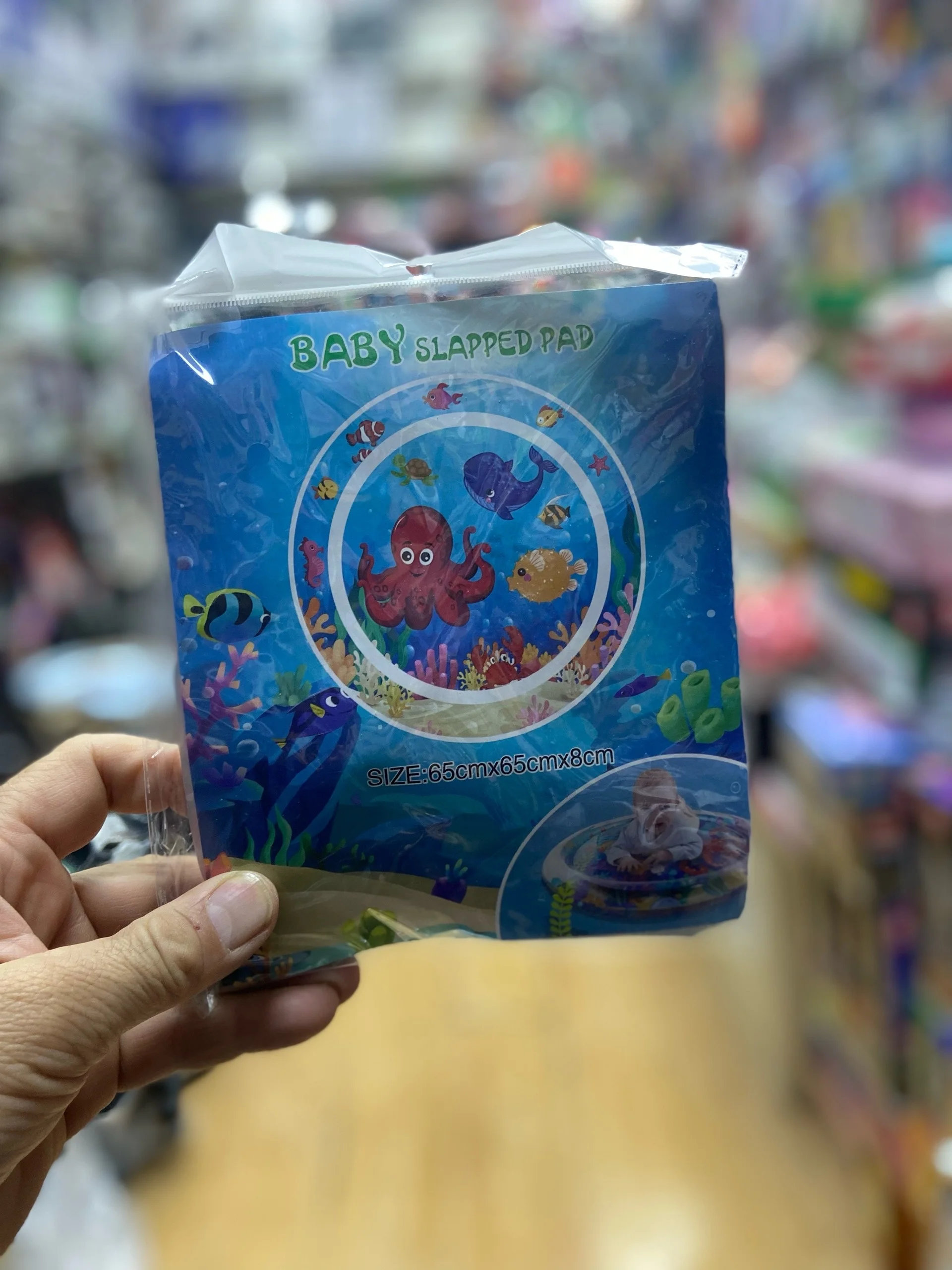 Детский надувной развивающий водный коврик аквариум Место 9-55 Цена штучно: 150руб Цена оп