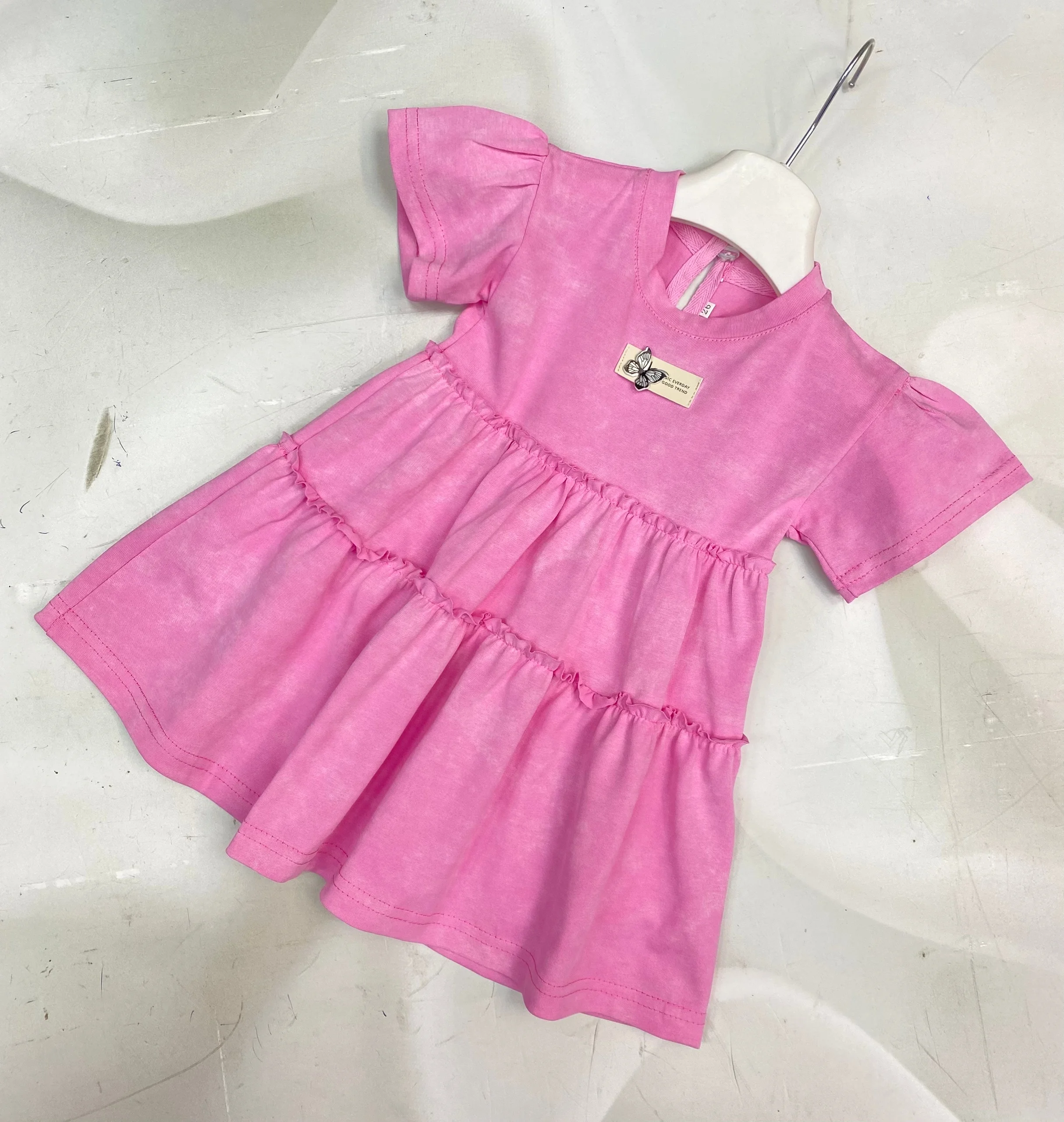 Цена за штук 700 Цена за упаковку 600 4=3000 Платья хулопок Размер 92-98-104-110-116