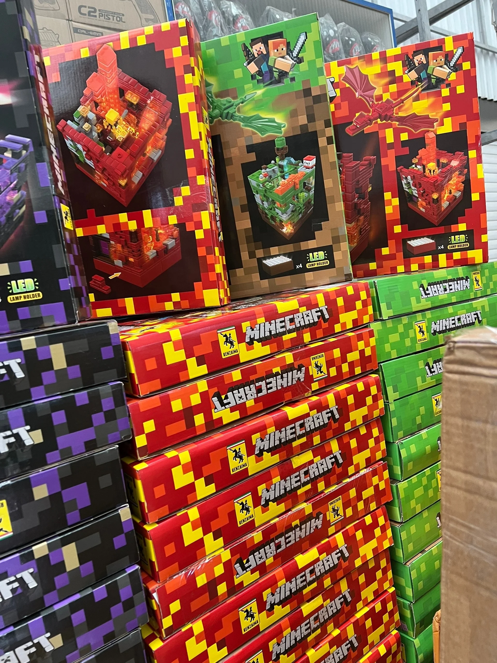 Снова Распродажа Место 9-37 Без выбора Майнкрафт Болшой детали 858-866- разное больше 800