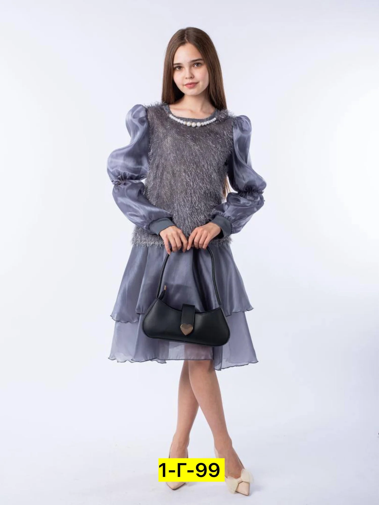 Цена штучно: 1300руб Цена оптом: 1300руб упак. 5шт=6500руб Костюм двойка, органза Размеры