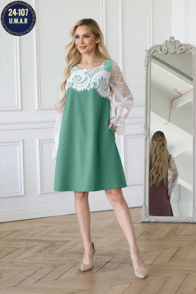 Распродажа 300р Цвета без выбора Платья ткань Лайт Размеры 48 50 52 54 56