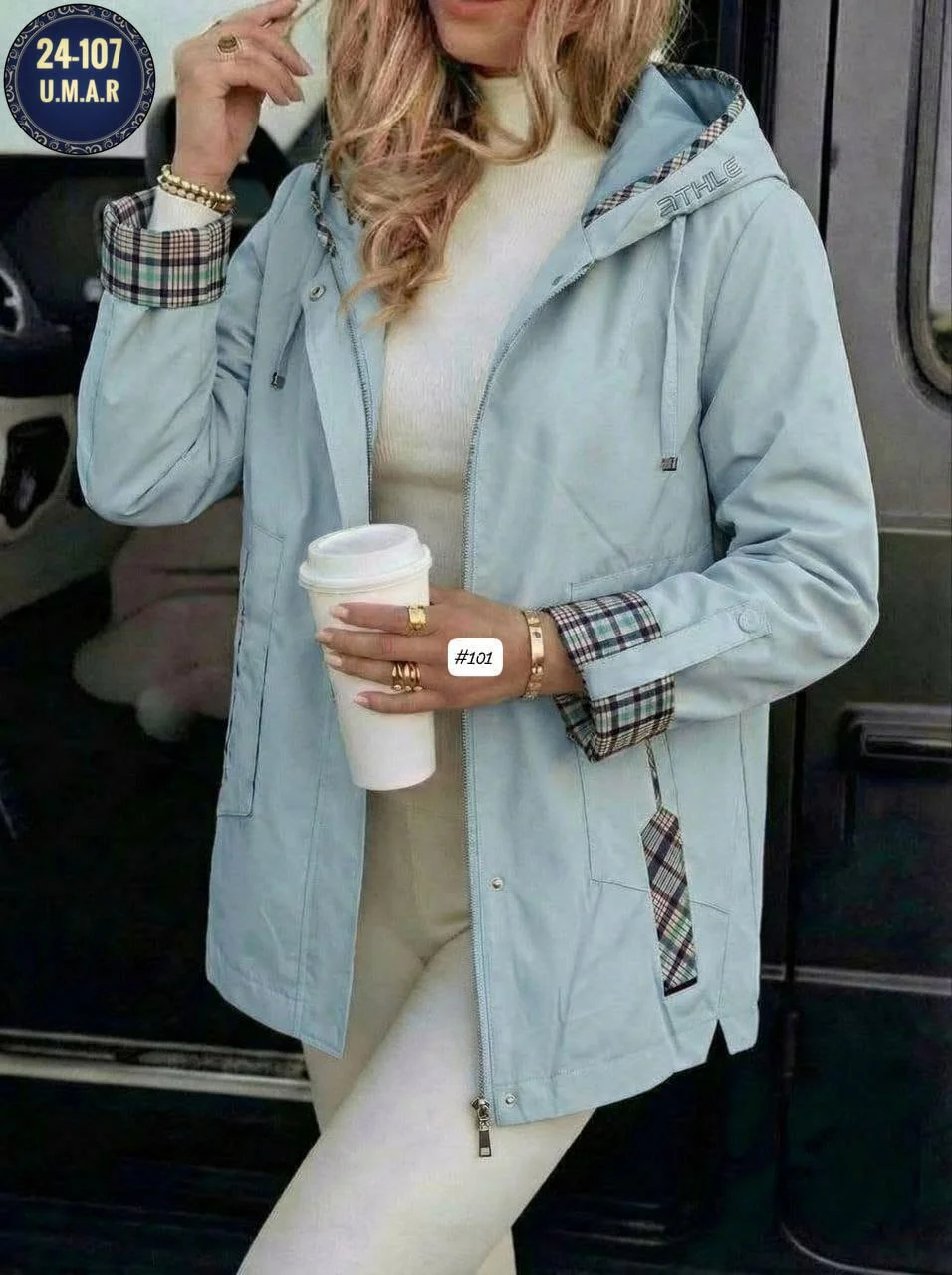 Новинка Шикарный ветровка С полном подкладке Фабричное качество Размеры: 48.50.52.54.56.58