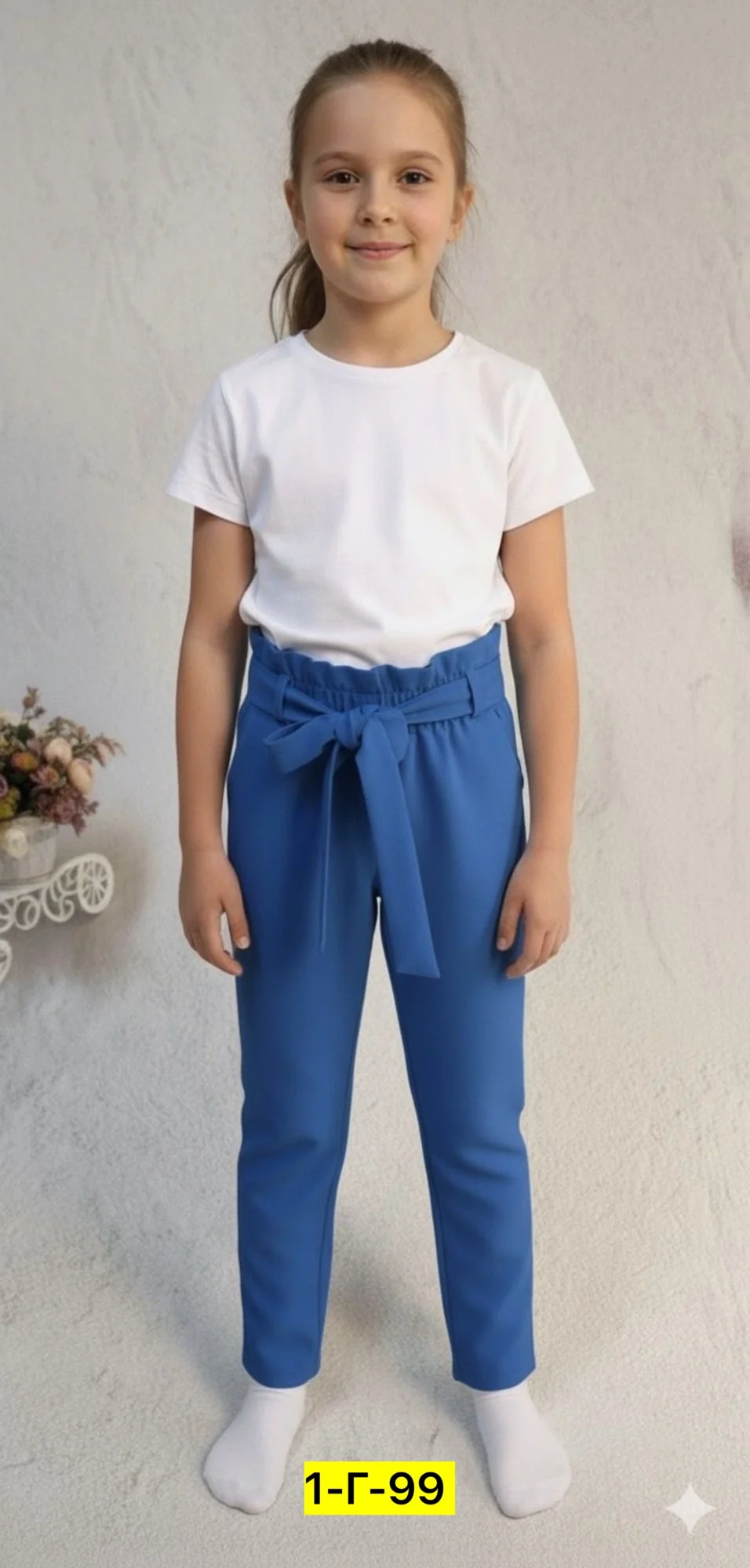 Цена штучно: 350руб Цена оптом: 300руб упак. 8шт=2400руб Брюки, барби Размеры 128-134-140-