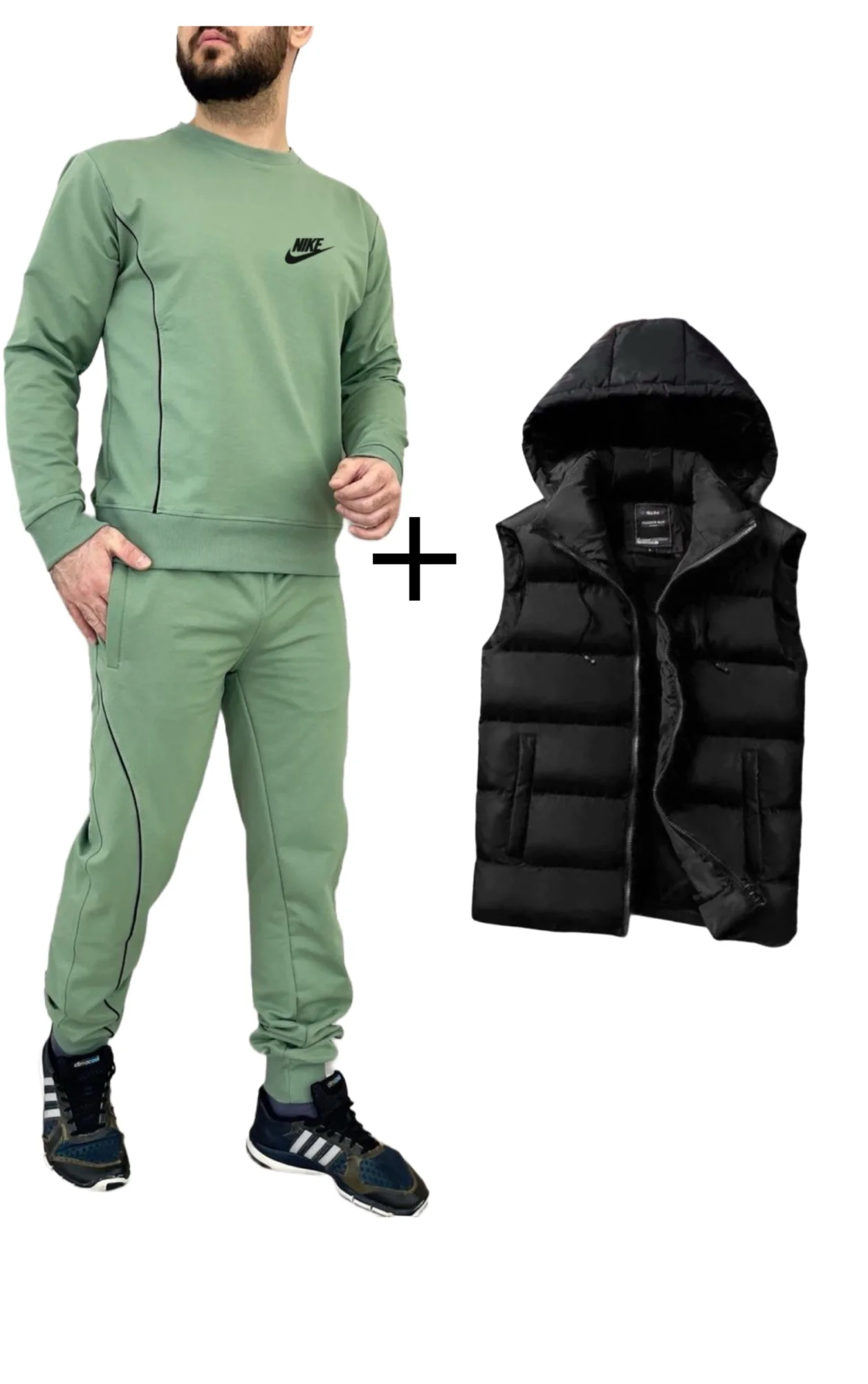 Цена штучно: 1000руб Костюм для мужчин, трикотаж Распродажа Костюмы тройка тонкий Размер 4