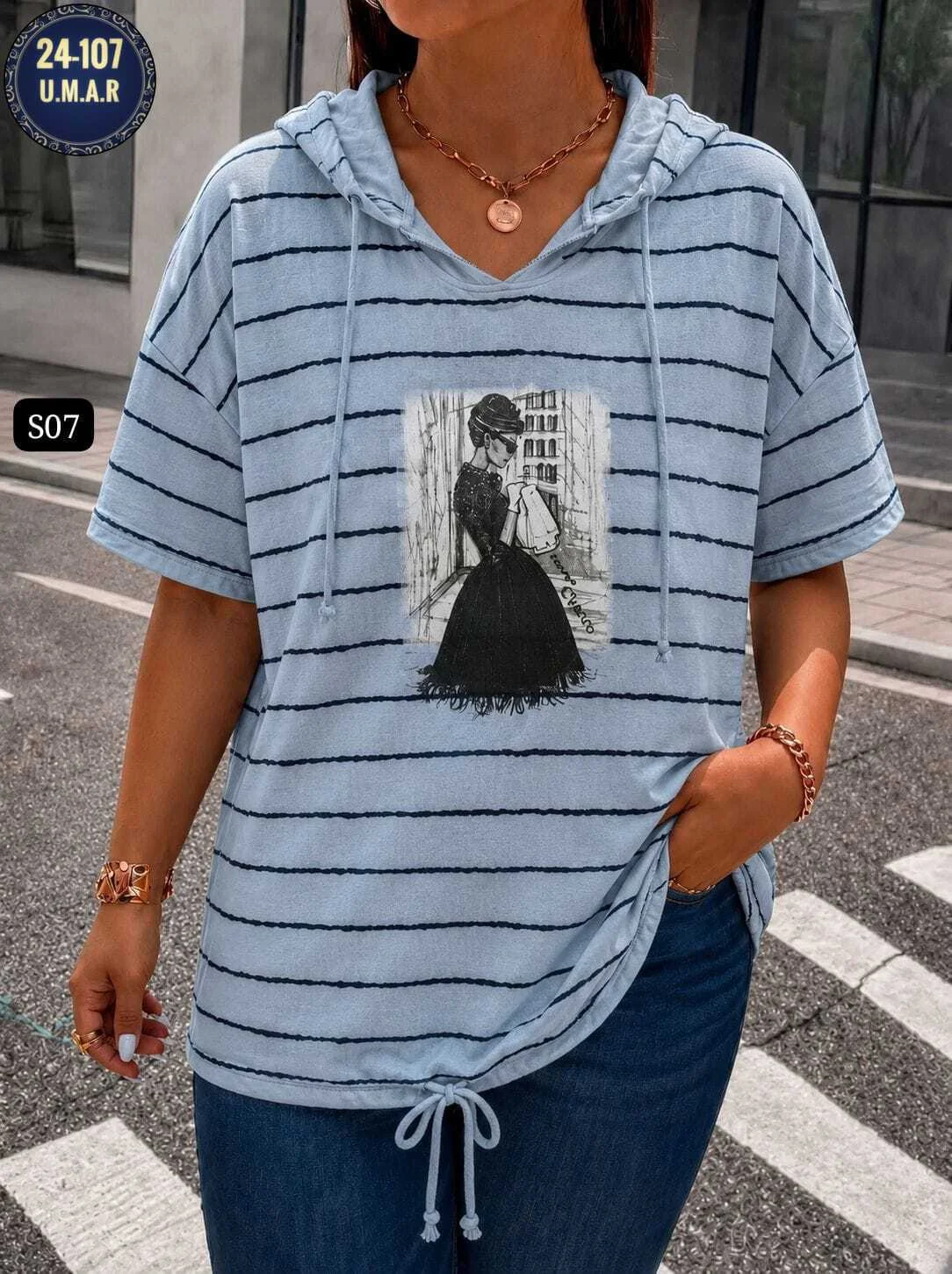 New collection Шикарный блузка с капюшоном Размер 50 52 54 56 Ткань хб лиен