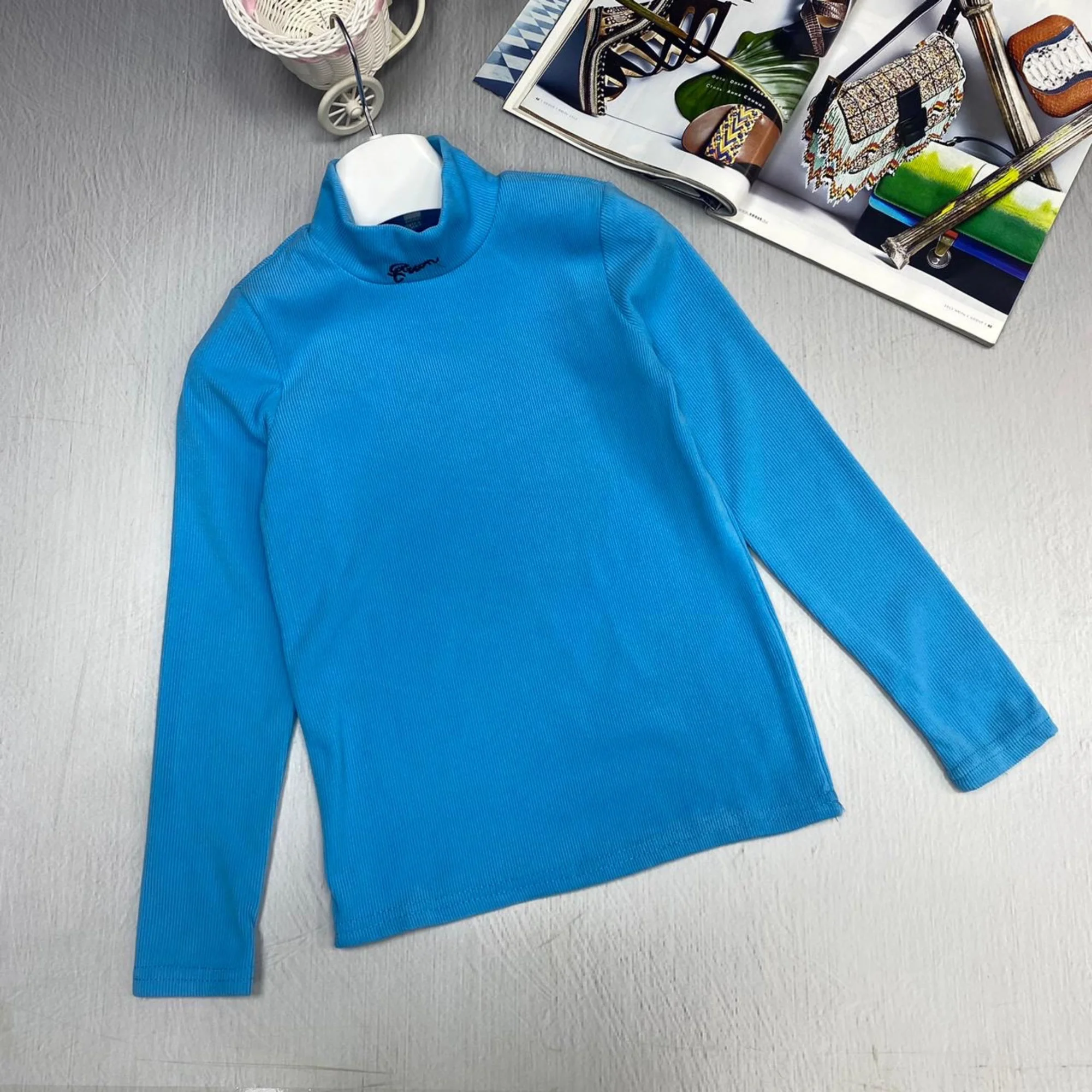 Цена штучно: 300руб Цена оптом: 250руб упак. 5шт=1250руб Лонгслив, лапша Размеры 122-128-1