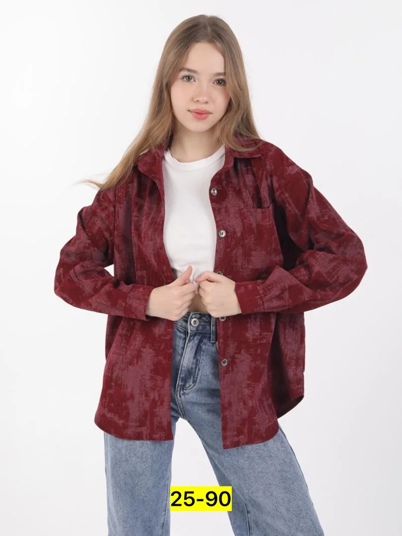 Цена штучно: 600руб Цена оптом: 550руб Рубашка, вельвет Размеры 128-134-140-146 Сезон зима