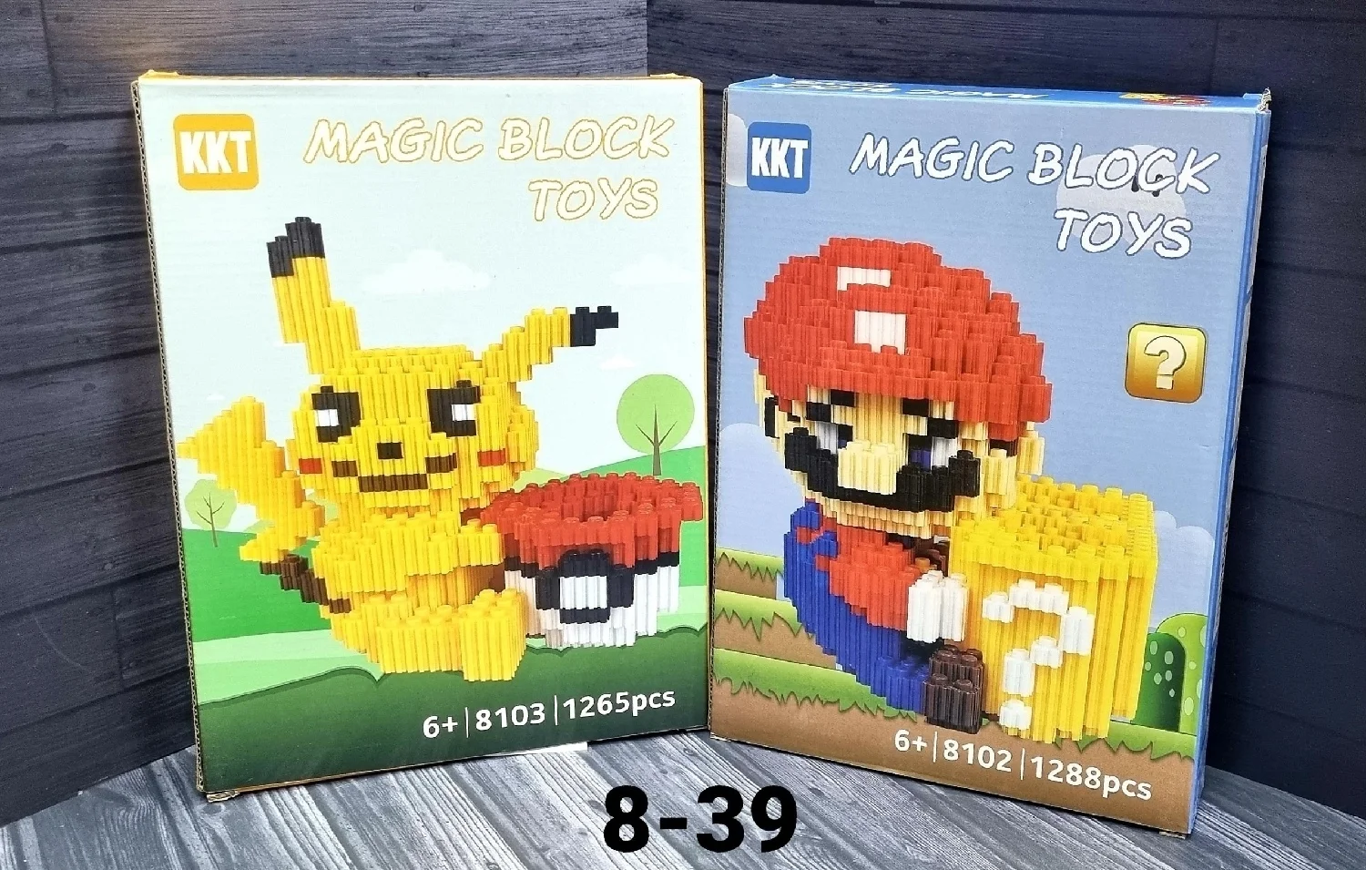 Игрушка, пластик 3D конструктор детский из миниблоков подарок для девочки и для мальчика Р