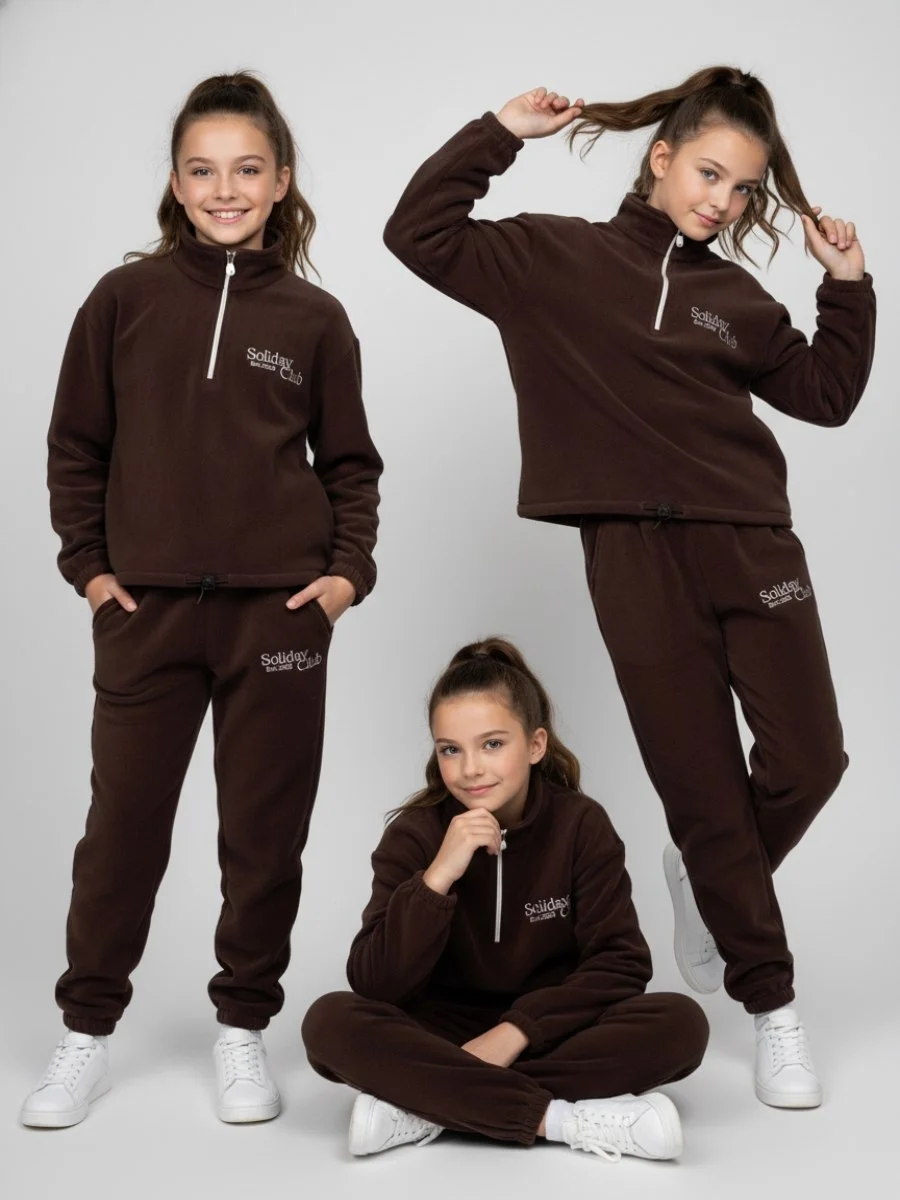 Цена штучно: 2300руб Цена оптом: 2100руб упак. 5шт=10500руб Костюм двойка, флис Размеры 12