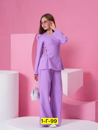 Цена штучно: 1300руб Цена оптом: 1300руб упак. 5шт=6500руб Костюм двойка, барби Размеры 13