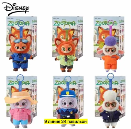 Игрушка, ткань Плюшевая Зверополис, коробка-сюрприз Цена штучно: 250руб Цена оптом: 220руб