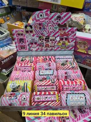 Игрушка, пластик кукла лол Цена штучно: 50руб Цена оптом: 40руб упак. 15шт=600руб