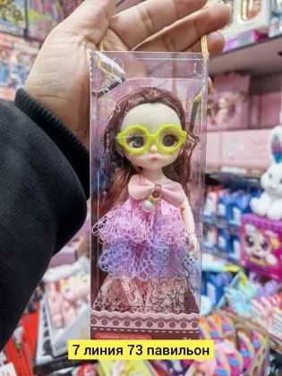 Цена штучно: 150руб Цена оптом: 130руб упак. 16шт=2080руб Кукла, пластик кукла хорошие кач