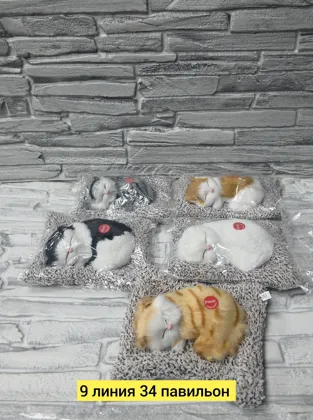 Игрушка, ткань без выбора цвета кошка Цена штучно: 150руб Цена оптом: 150руб упак. 5шт=750