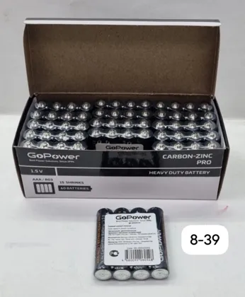 Игрушка, пластик Батарейки пальчиковые и мизинчиками в упаковке 60-штук Цена за 4шт Цена ш