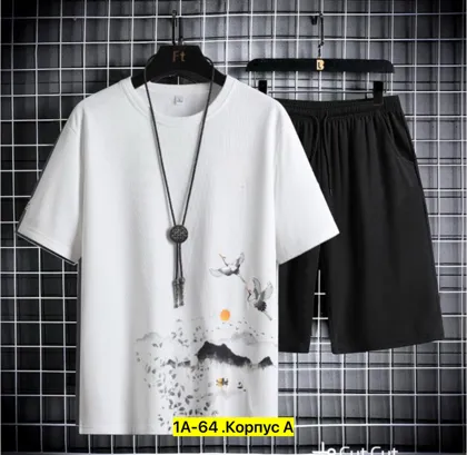 Цена штучно: 500руб Цена оптом: 500руб упак. 5шт=2500руб Костюм для мужчин, трикотаж Налич