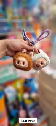 Игрушка, плюш Брелок Лабубу музыкальный и светящийся Место 8-39 Цена штучно: 150руб Цена о