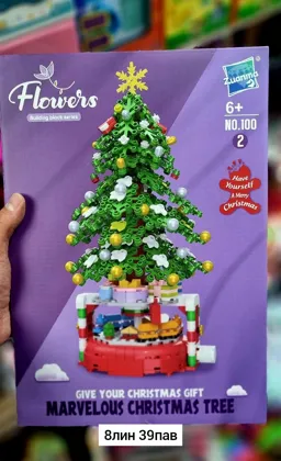 Игрушка, пластик 3D Конструктор Новогодняя eлка Место 8-39 Цена штучно: 600руб