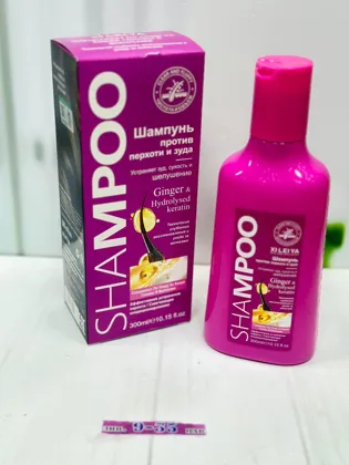 Имбирный шампунь, против перхоти и зуда КОЖИ ГОЛОВЫ 300 мл Цена 400 рублей SHAMPOO