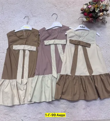 Цена штучно: 500руб Цена оптом: 450руб упак. 5шт=2250руб Платье, хлопок Размеры 110-120-13