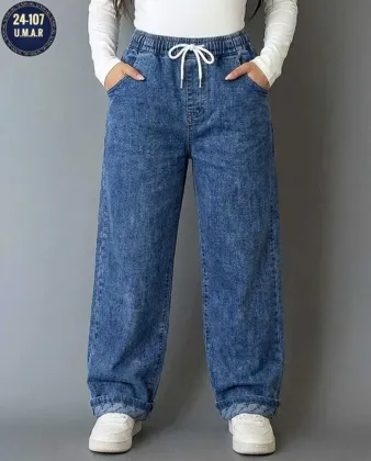 Получили Новинки Штаны Джинсы Уникальная комбинация голубого эффект выцветшей старины, при