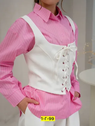 Цена штучно: 1500руб Цена оптом: 1400руб упак. 5шт=7000руб Костюм двойка, барби Размеры 13