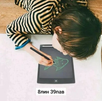 Игрушка, пластик Цифровой планшет для рисования ЖК-дисплей 10 Планшет Writing Board электр