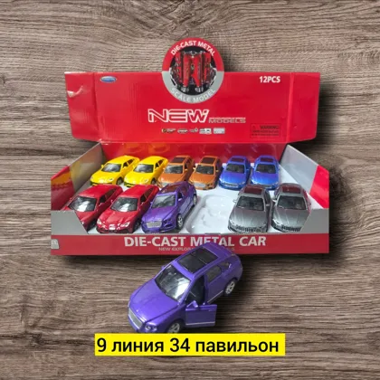 Игрушка, металл разные цвета музыкальная машина металлический Цена штучно: 150руб Цена опт