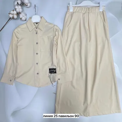 Цена штучно: 950руб Цена оптом: 950руб упак. 5шт=4750руб Костюм двойка, хлопок Размеры 122