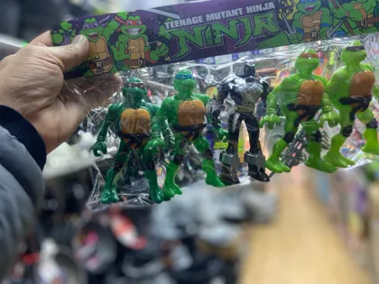 Набор фигурок Черепашки Ниндзя 5в1 в пакетиках. Цена 350 . Описание Набор Черепашки-ниндзя